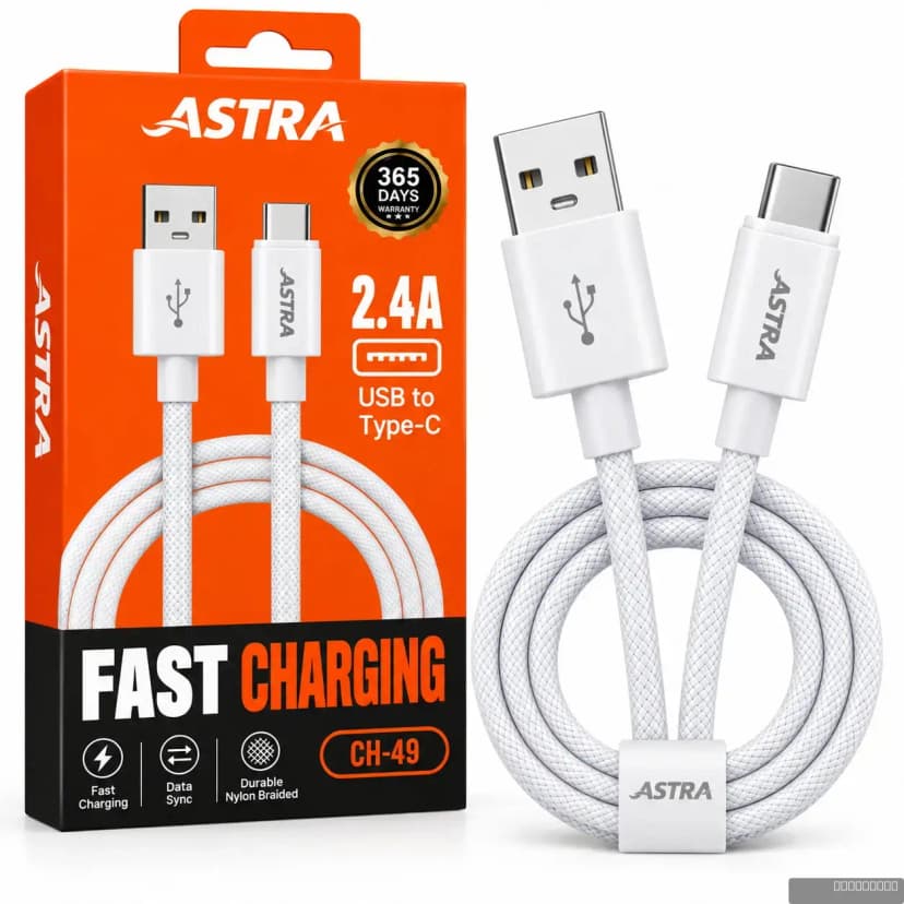 Astra USB-C 6A Data Cable