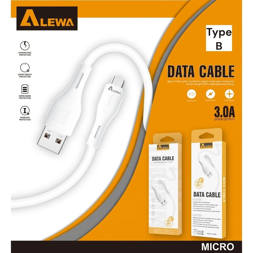 ALEWA Data Cable Type B