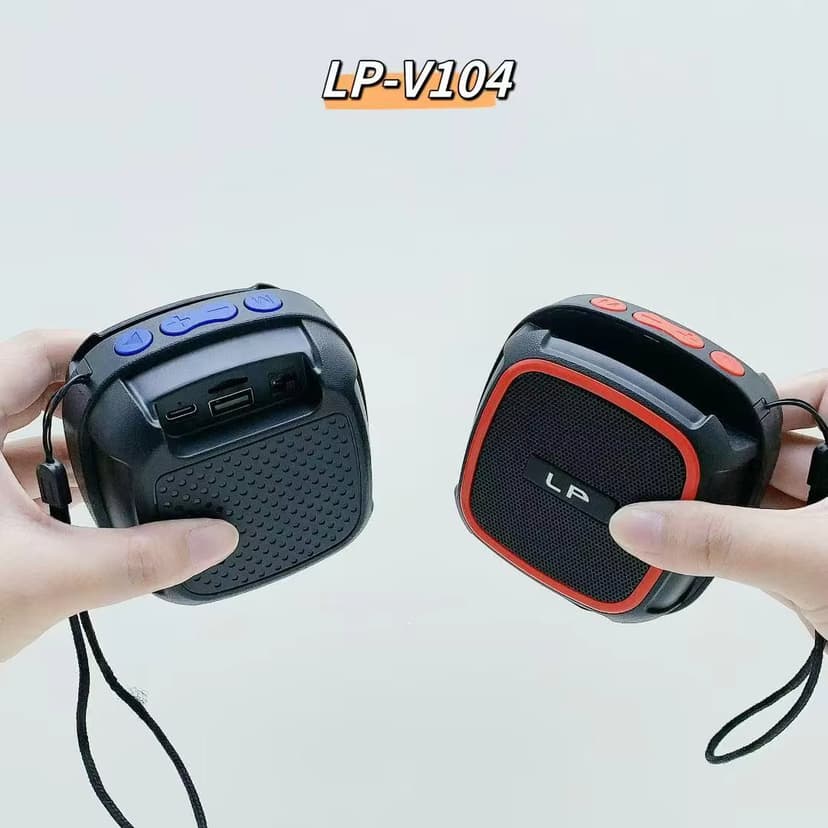 LP V104- Wireless Speaker(Good Bass-5W)