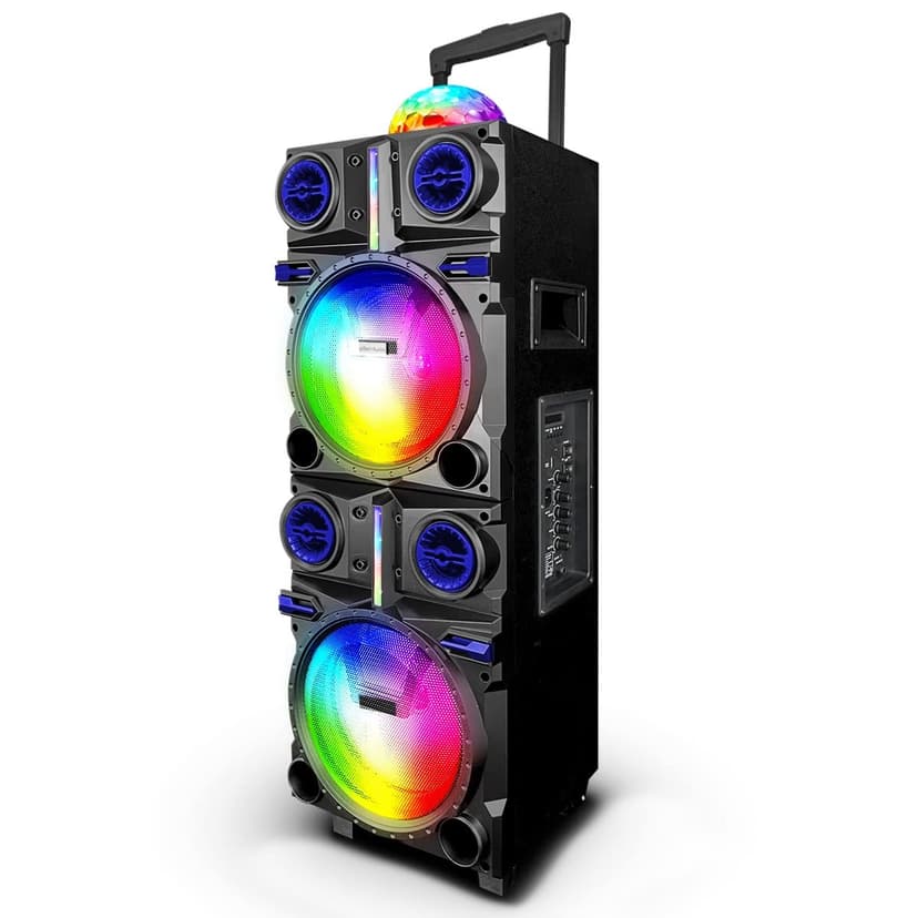 Portable Speaker with remote and mic-3000W