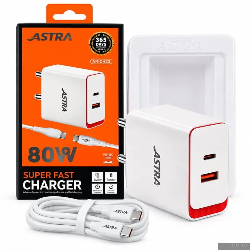 Astra 80W Dock With C to C Cable