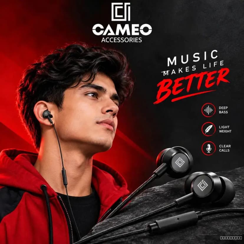 EN-160 3.5mm Earphone Super Bass (Rubber Cap)