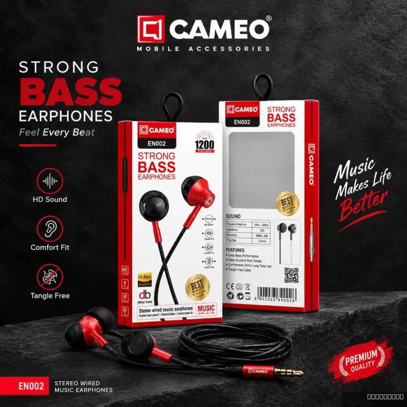 EN002 3.5mm Earphone