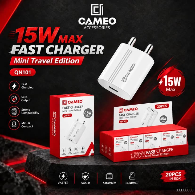 QN101 15W USB Adapter (20PCs In a BOX)
