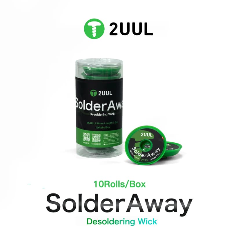 2UUL DW11 SolderAway Desoldering Wick 2015