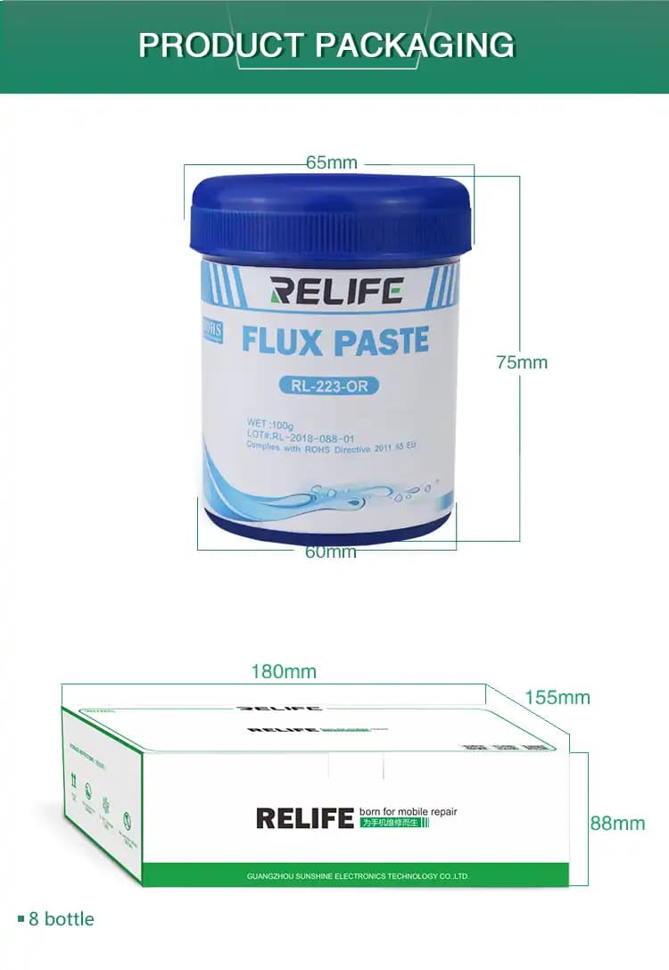 RELIFE RL-223-OR flux / 100G