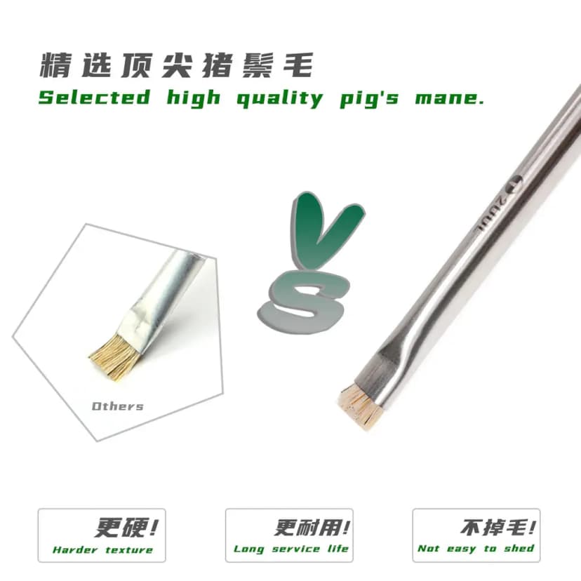 2UUL CL11 Dual Heads Bristle Brush