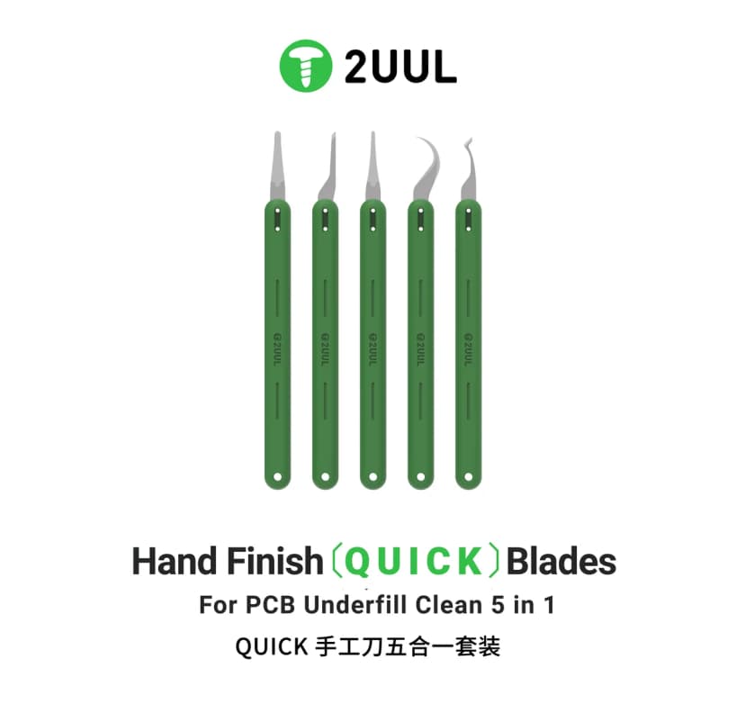 2UUL DA22 Hand Finish QUICK Blades Set