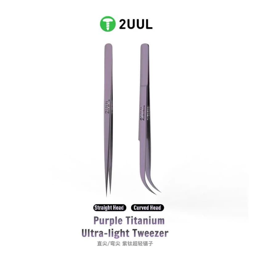 2UUL Purple Titanium Ultralight Tweezer