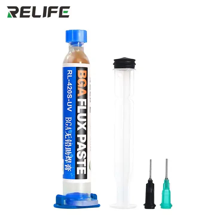 RELIFE RL-420S-UV BGA lead-free solder paste / needle tube 10CC