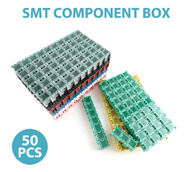 50 COMPARTMENT SMT COMPONENTS MANAGEMENT BOX