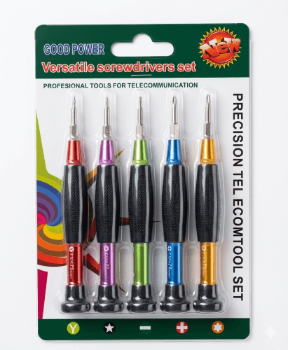 8222 screwdriver set of 5 common used screws general quality