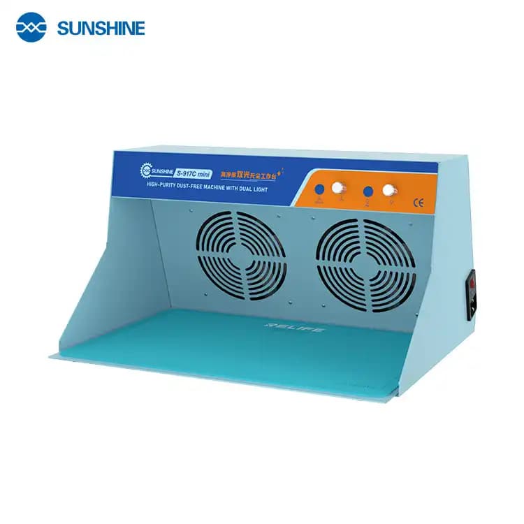 SUNSHINE SS-917C MINI High Cleanliness Dual Light Dust-free Workbench