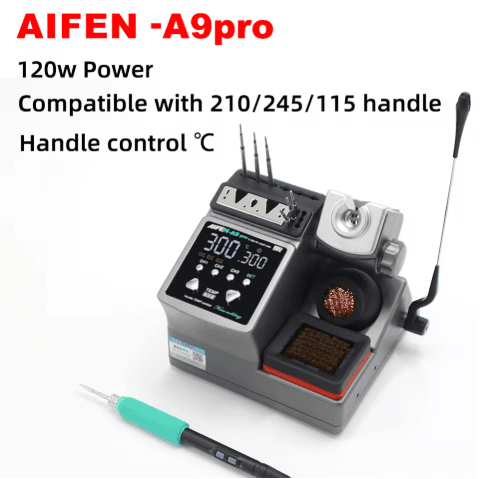 AIFEN A9 PRO Soldering station Compatible JBC Soldering iron Tips C210 C245 C115