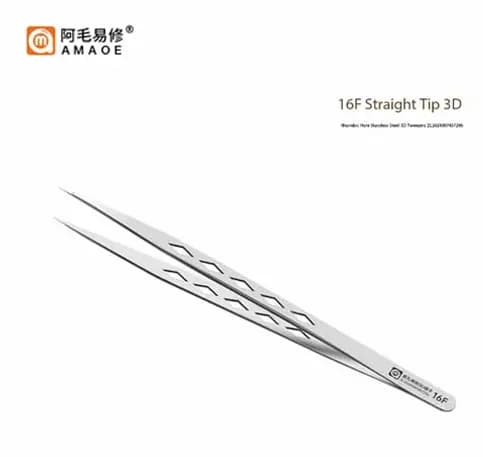 AMAOE 16F Hand Finish 3D Tweezer for Precise Phone Repair
