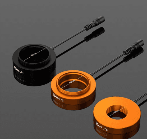 Amaoe AM-LT Series Adjustable Brightness LED Ring Light for Microscope