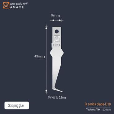 AMAOE knife tool D10 glue Scrapping knife