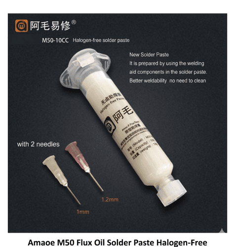 Amaoe M50 Flux Oil Solder Paste Halogen-Free