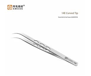 AMAOE Tweezer 14E Non-magnetic Stencil Tweezer for Precise Phone Board Repair