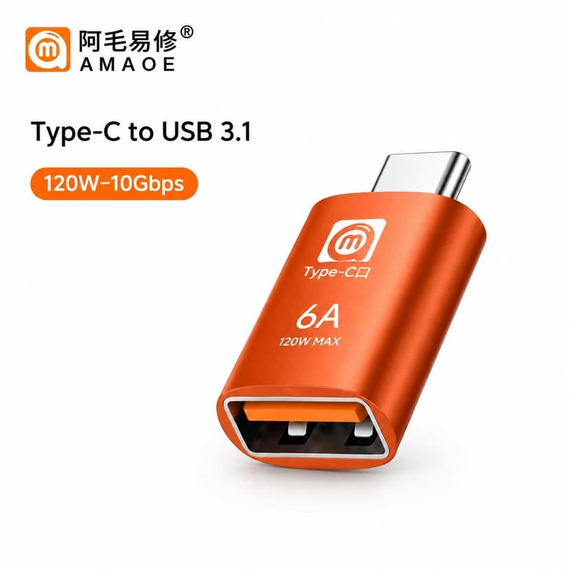 AMAOE Type-C to USB 3.1 Adapter