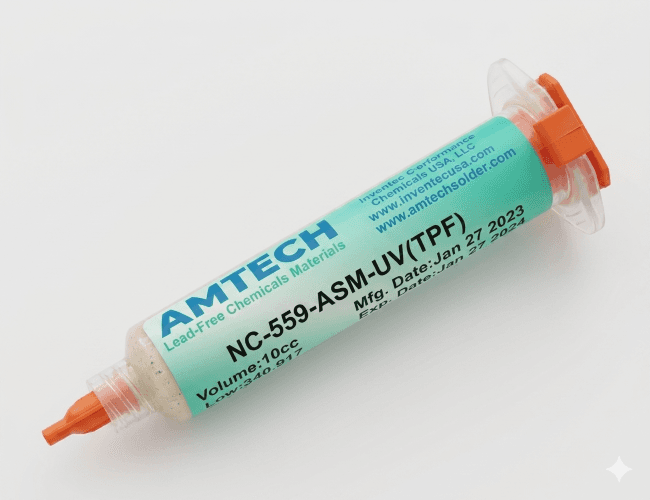 AMTECH NC-559-ASM 10cc No-Clean Tacky Soldering Flux