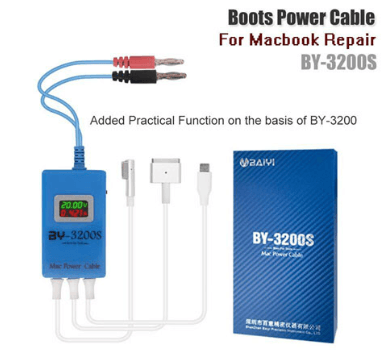BY-3200S Boot Power Cable For Macbook Pro Air Single Motherboard Logic Board Testing Without Battery