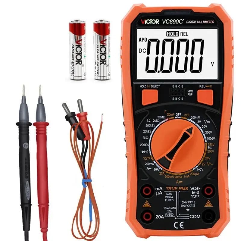Digital Multimeter VICTOR VC890C/VC890D True RMS Capacitor