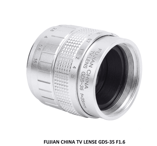 FUJIAN CHINA TV LENSE GDS-35 F1.6