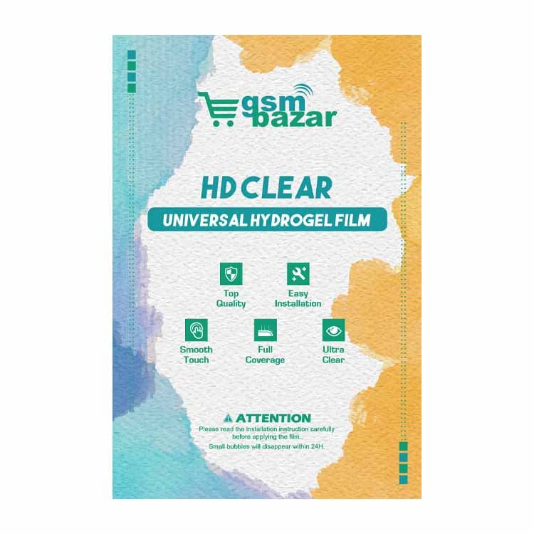 GSMBAZAR GB-HD CLEAR HYDROGEL FILM