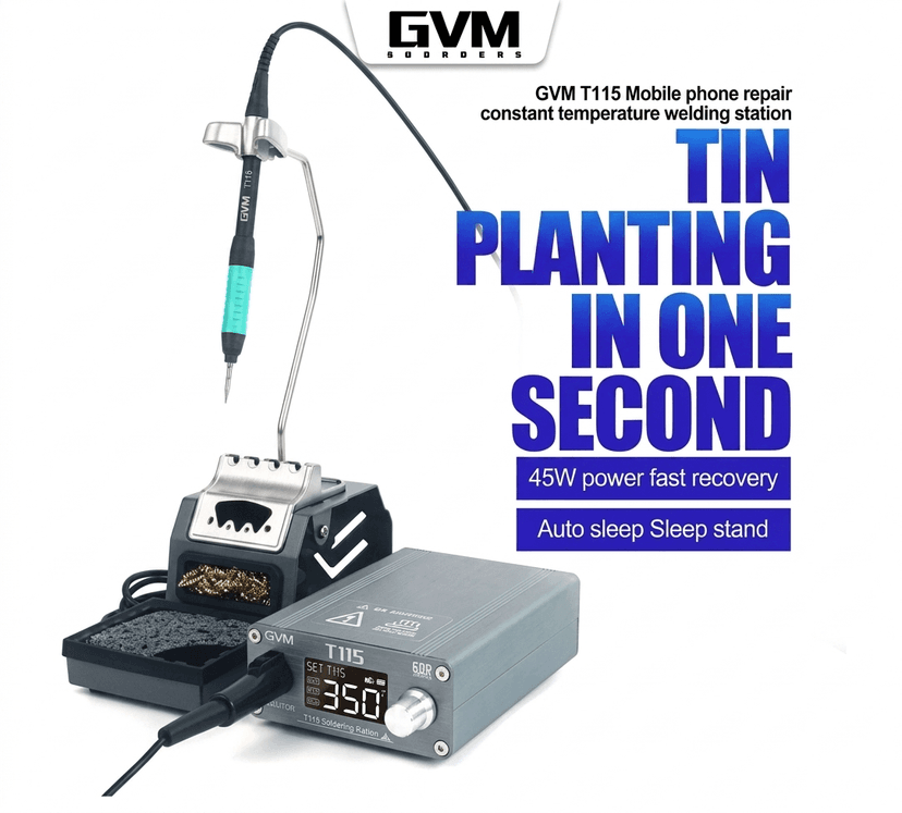 GVM T115 phone repair soldering station