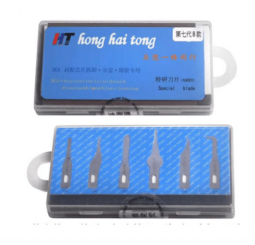 HHT 7th generation CPU Glue removing Knife set (6pcs)