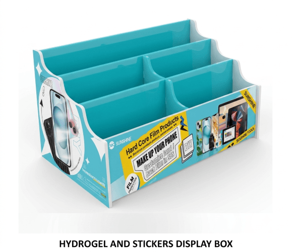 HYDROGEL AND STICKERS DISPLAY BOX