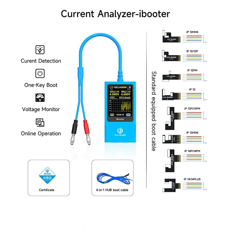 JCID Current Analyzer- iBooter