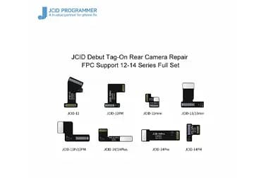 JCID IP 12-14 Series TAG-ON Wide Angle Rear Camera Repair Flex Cable