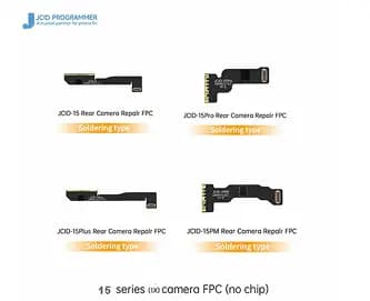 JCID IPHONE 15 SERIES CAMERA FPC WITHOUT CHIP