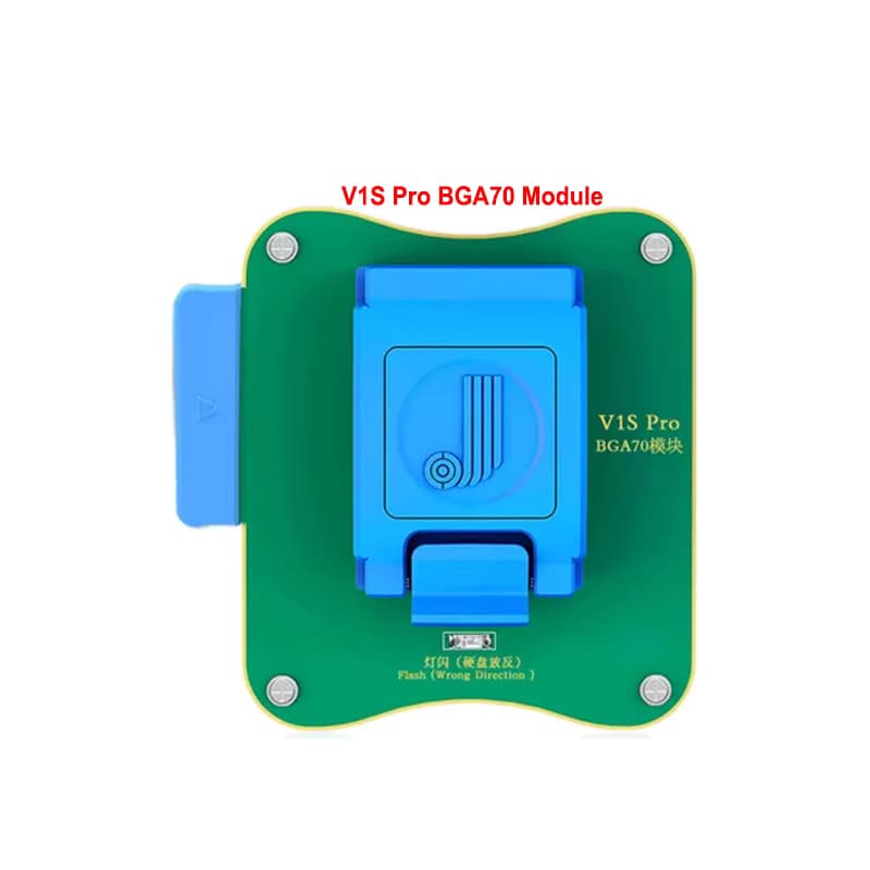 JCID V1S PRO Programmer & NAND Socket BGA70 for iPhone 6S-7P Nand flash.
