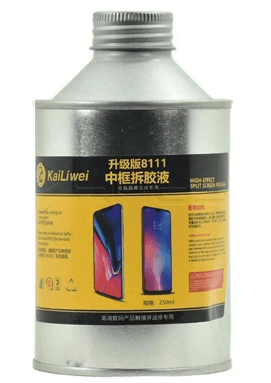 Kailiwei 8111 Frame Glue Removing liquid 250ML