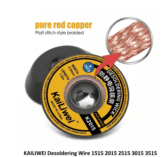 KAILIWEI Desoldering Wire 1515 2015 2515 3015 3515