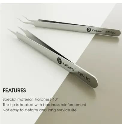KAILIWEI KW-15C KW-11C Industrial Tweezers