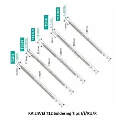 KAILIWEI T12 Soldering Tips I/J/KU/K