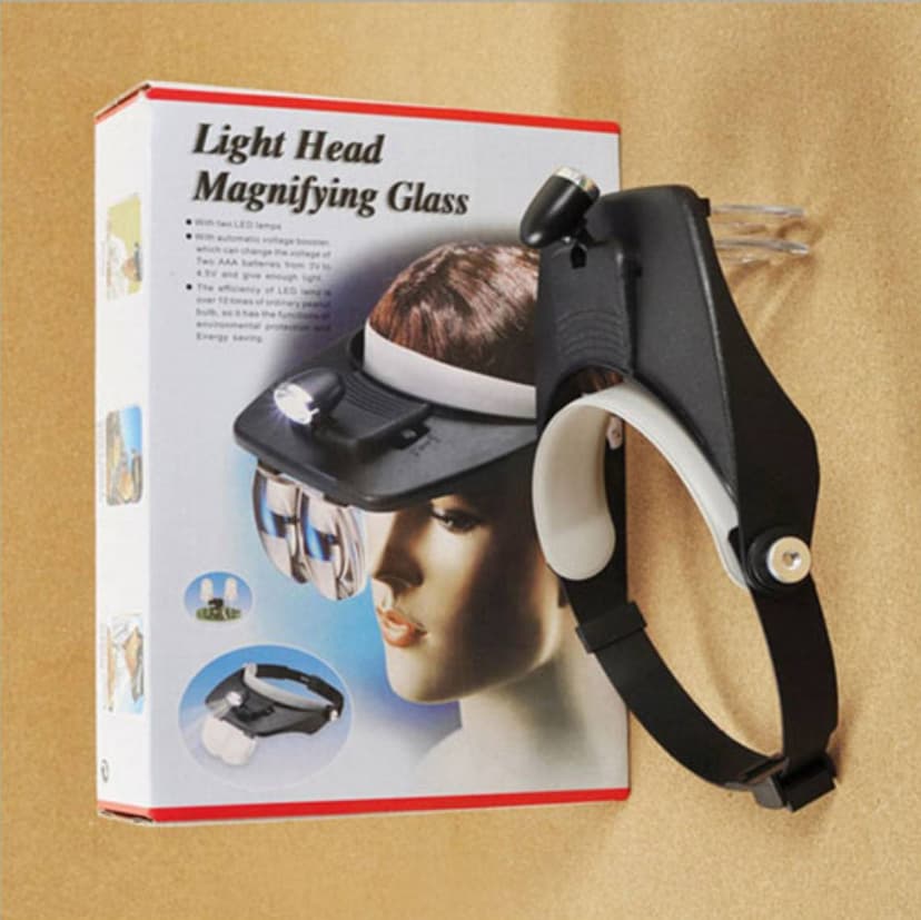 Light Head Magnifying Glass For Eyelash Extension