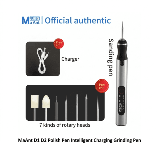 MaAnt D1 D2 Polish Pen Intelligent Charging Grinding Pen