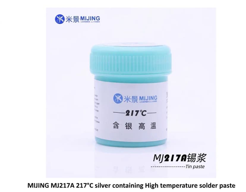 MIJING MJ217A 217°C silver containing High temperature solder paste