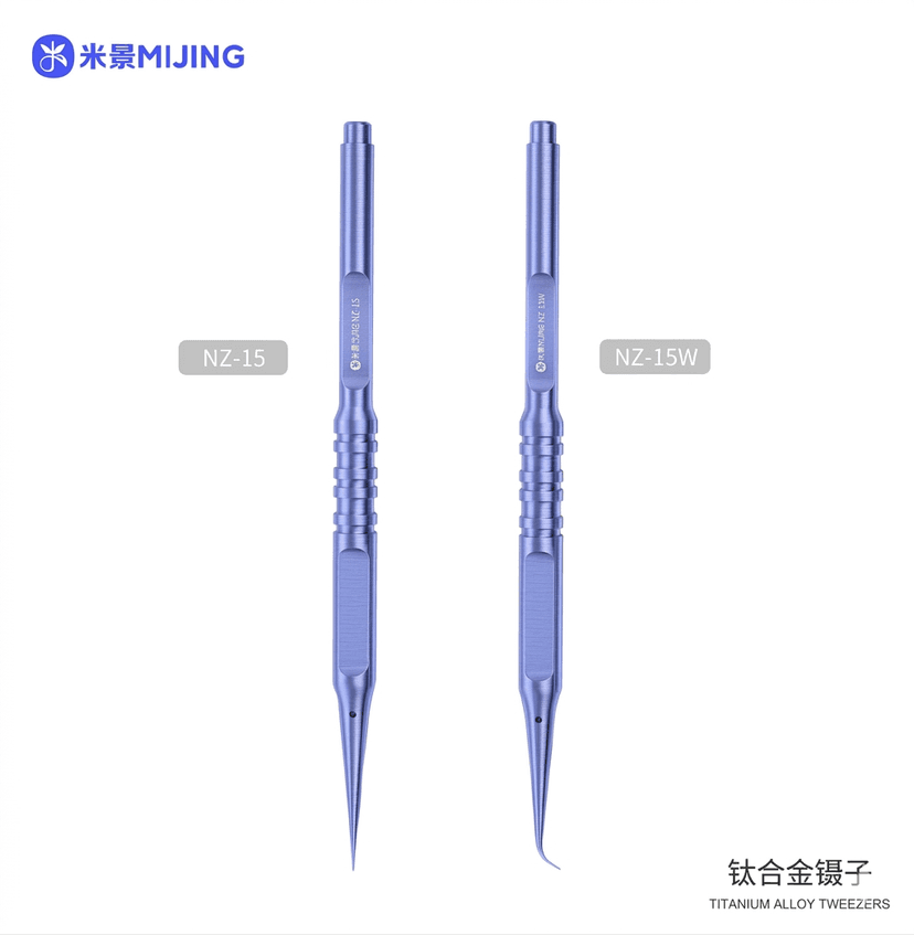 Mijing NZ-15/NZ-15W Titanium Tweezers