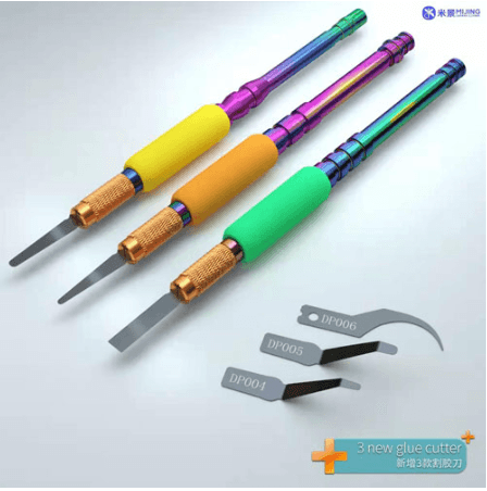 Mijing Phantom 3 IN 1 Mobile Phone CPU Disassemble Maintenance Knife, six knife packing
