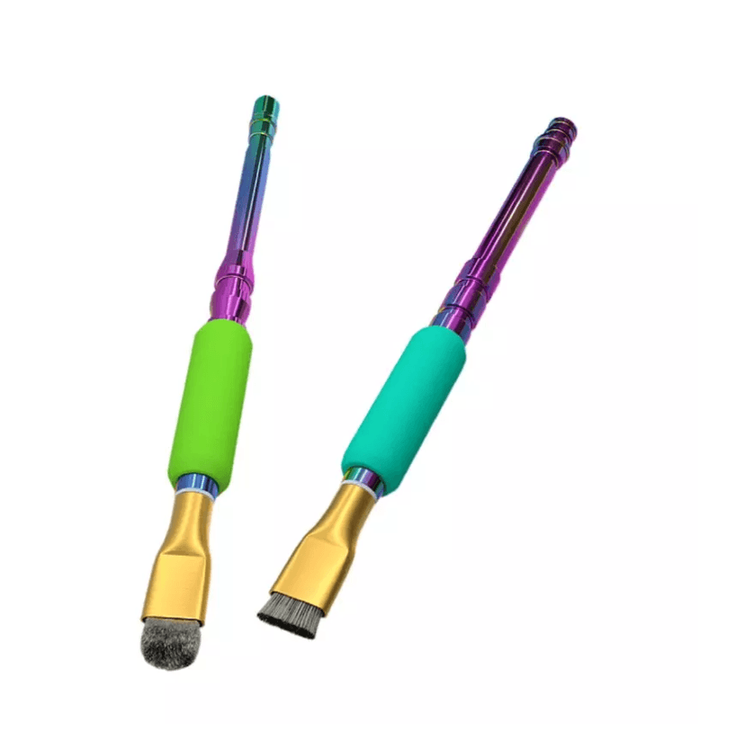 MIJING SS2 2PCS/LOT IC Pad Cleaning Tool Steel / Sideburns Brush