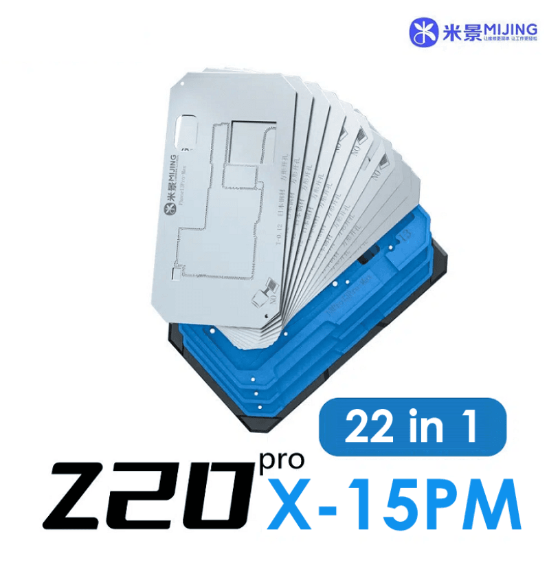 Mijing Z20 Pro 22 IN 1 Middle Layer Reballing Platform MBGA For iPhone X-15