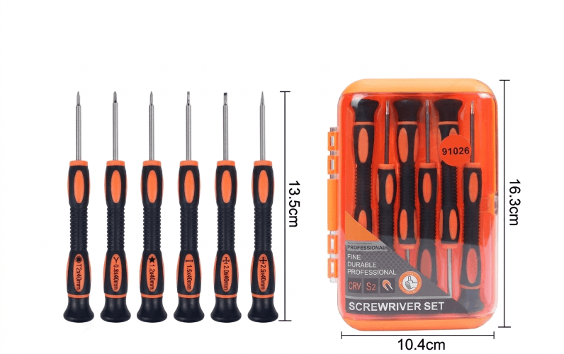 Model 91025 28 in 1 Multipurpose Precision Magnetic Ratchet Screwdriver Repair Tools Ki
