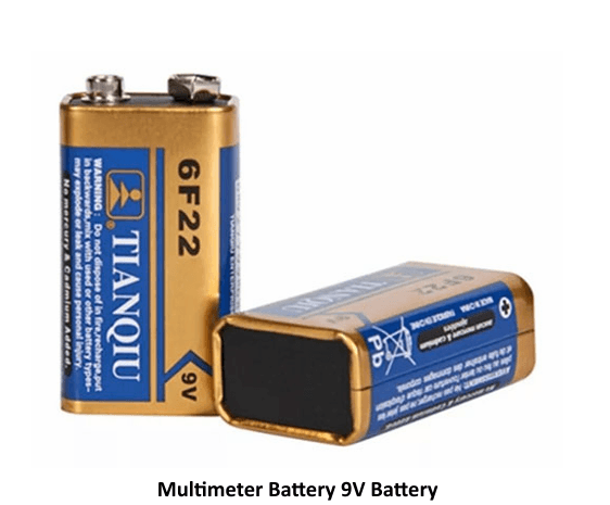 Multimeter Battery 9V Battery