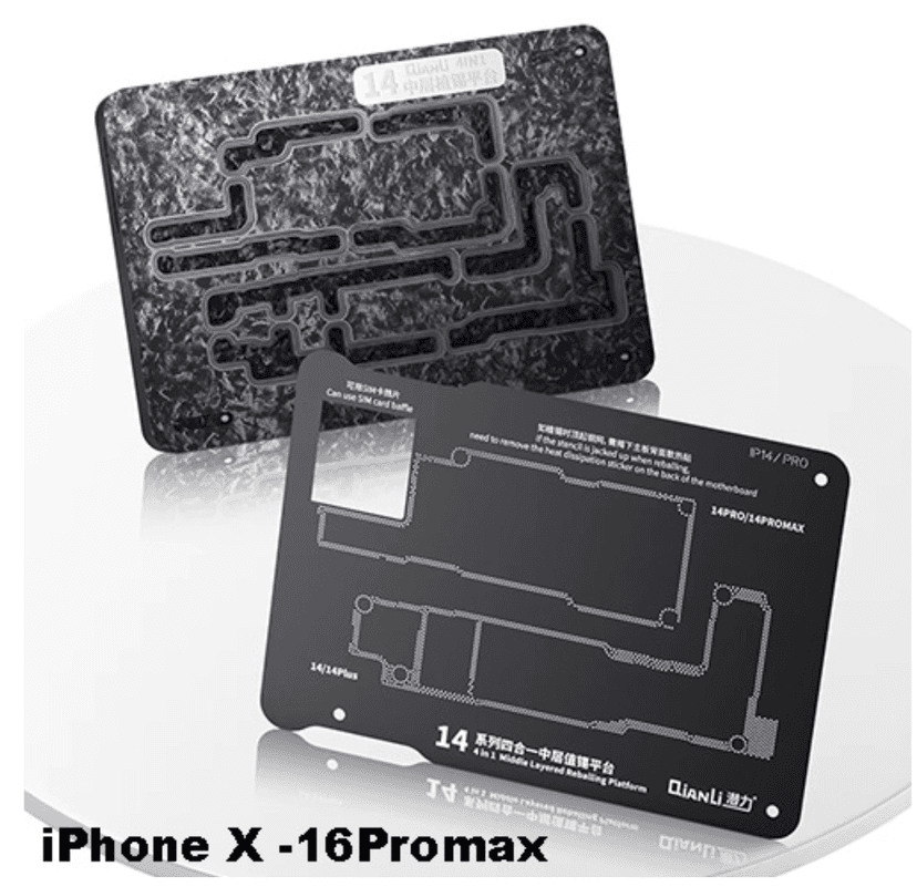 Qianli MJ Z20 Pro 25 in 1 XINZHIZAO TR Motherboard Middle Layer Board Plant Tin Platform